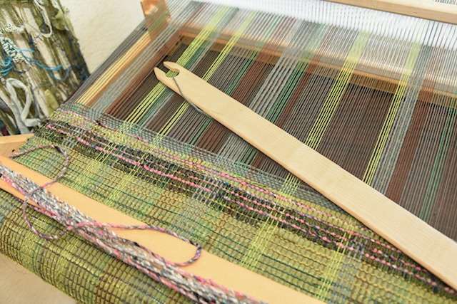 マンツーマンで裂き織り体験ができる神奈川の手織り教室