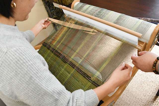徐々にレベルアップし神奈川で裂き織り職人を目指せる手織り教室