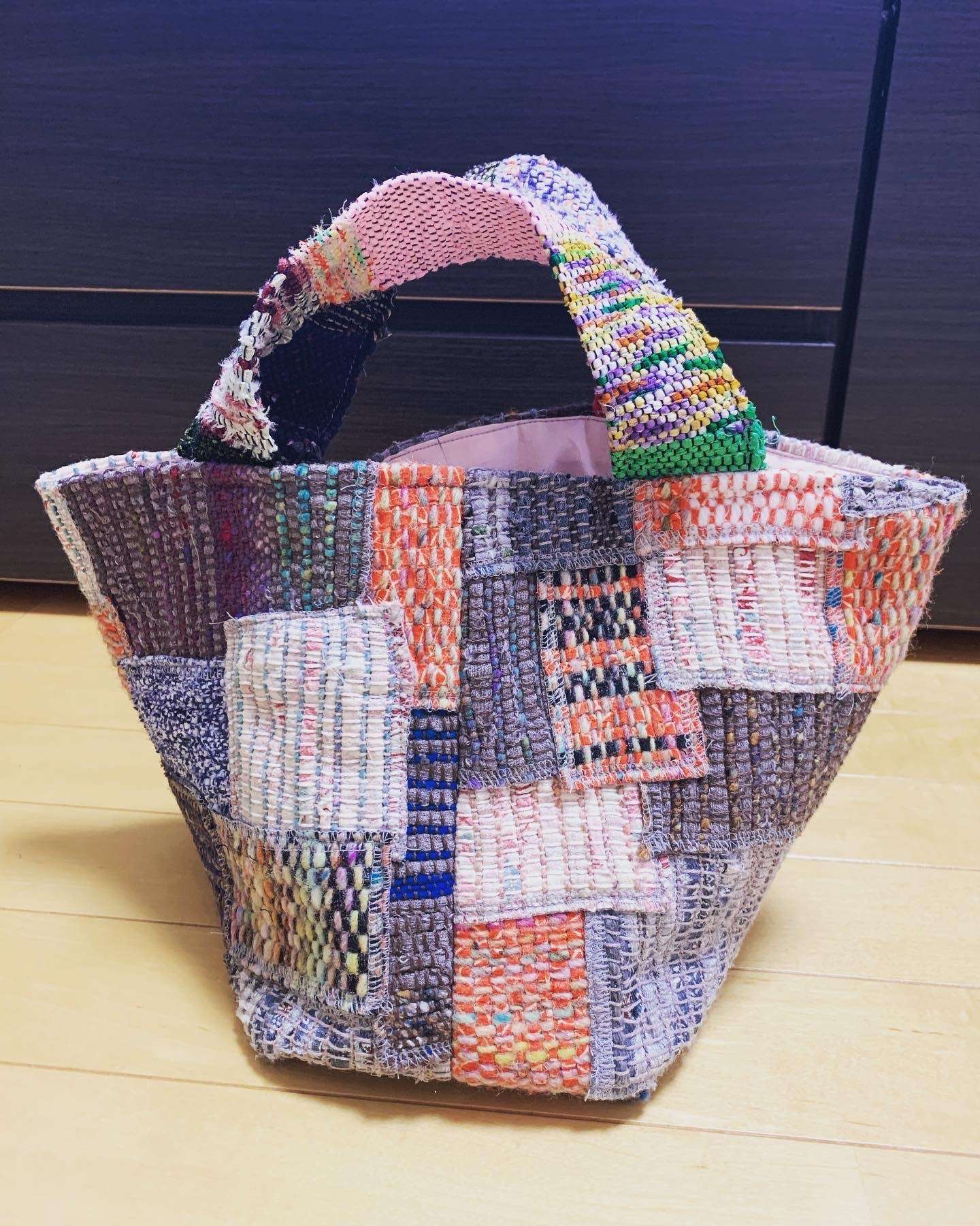 さきおり工房浩子】裂き織りバッグ作り方も簡単！ | 裂き織り教室の雰囲気や生徒様たちの作品の制作過程をブログで配信 |  神奈川の手織り教室・さきおり工房浩子